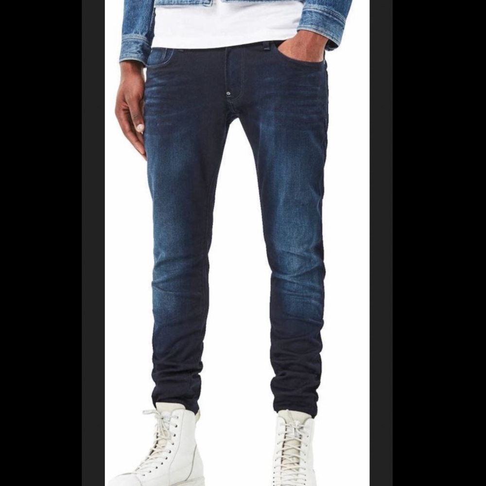 Men’s G Star Raw Revend Super Slim Jeans - Size 32